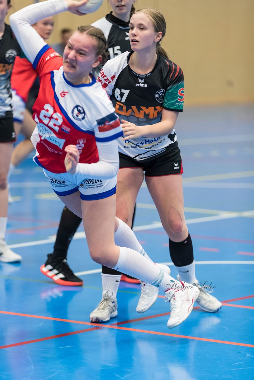Bild 113 - wBJ HC Quickborn - HSG Tills Loew. : Ergebnis: 19:20
